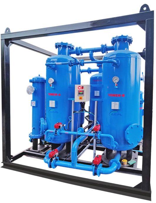 Internally & Externally Desiccant Air Dryer