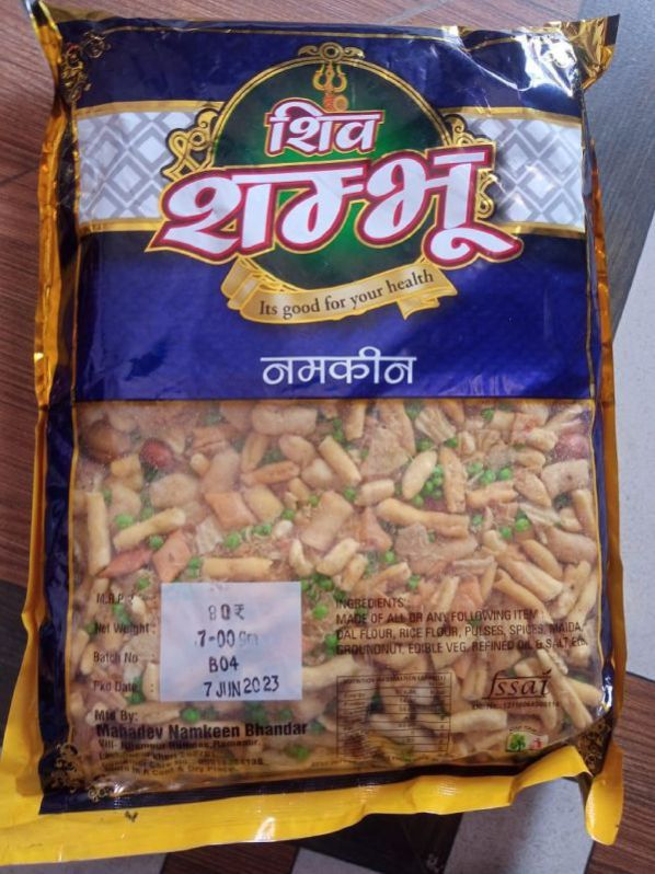 Shiv Shambhu Crunchy Indori Poha Namkeen, for Cooking, Taste : Salty, Spicy