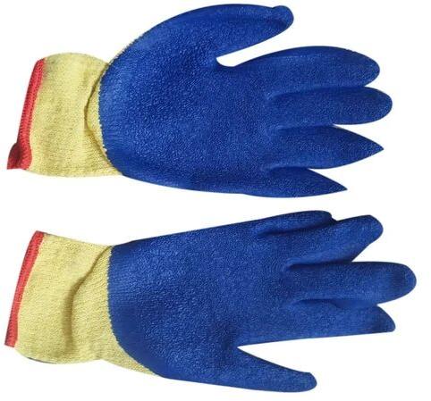 Plain Latex Coated Cotton Glove, Gender : Unisex