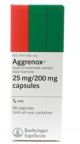 Aggrenox Capsules, Medicine Type : Allopathic