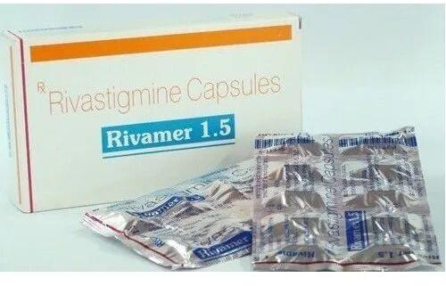 Rivastigmine Capsules, Packaging Size : 10 x 10 Tablets