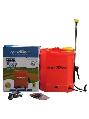 Neptune Double Motor Battery Sprayer, For Agricultural Use, Feature : Durable, Light Weight, Long Life