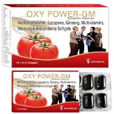 OXY POWER-GM, Form : softgel capsule