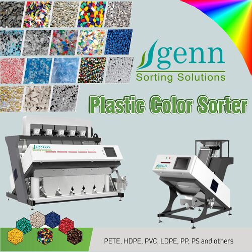 Pet Plastic Color Sorting Machine, Certification : ISO9001:2015