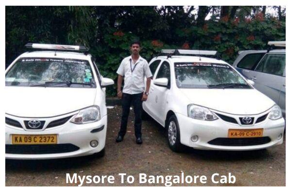 Mysore To Bangalore Taxi