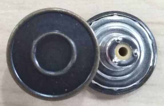 Printed Brass Shank Button