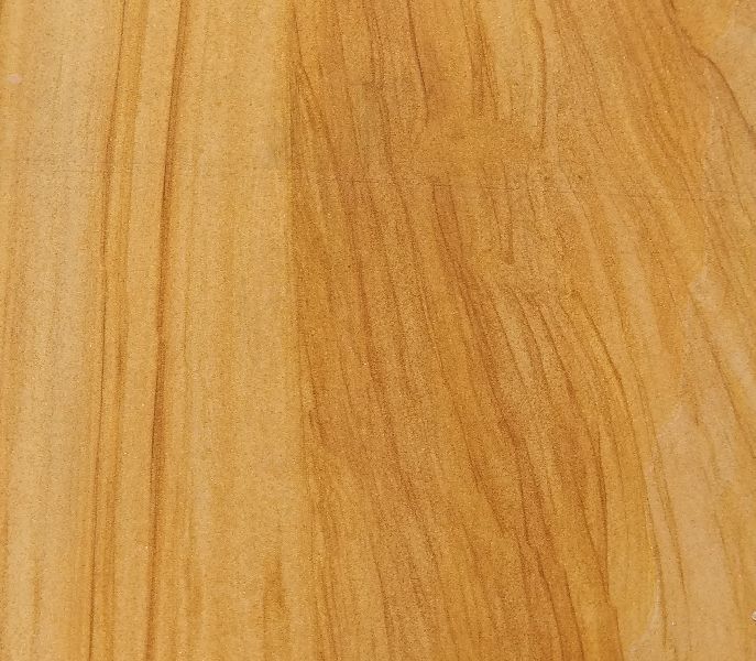 Teakwood Sandstone Slabs, Color : Light Brown
