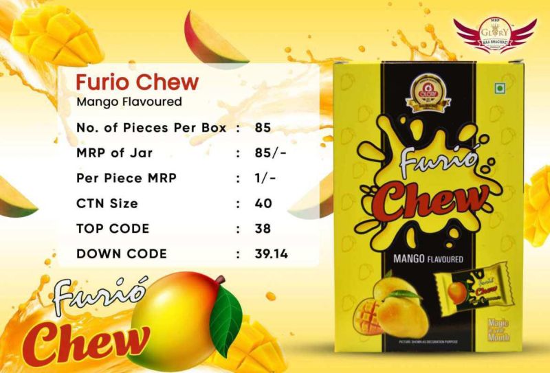 Furio Chew Mango Flavoured Toffee