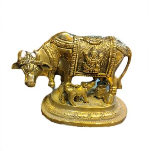 Bronze Cow Statue, Size : Customized
