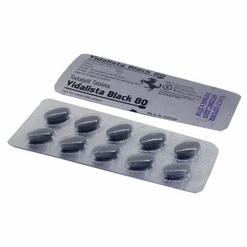 Vidalista 80 Mg Black Tablet