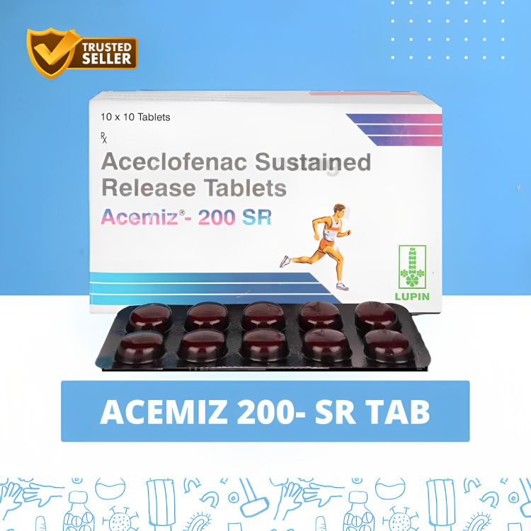 Acemiz 200 SR Tablets, for Clinical, Hospital, Personal, Grade : Pharma  Grade at Best Price in Nagpur