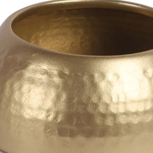 Iron Hammered Bowl Planter, Size : 5x5 Inch