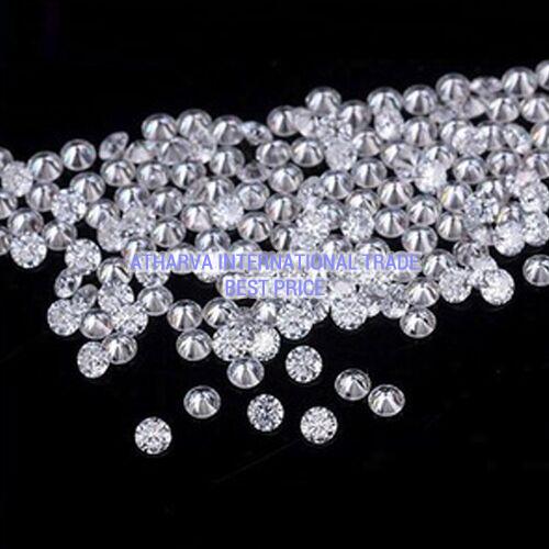 Hpht Round Polished Diamond, For Jewellery Use, Size : 0-10mm