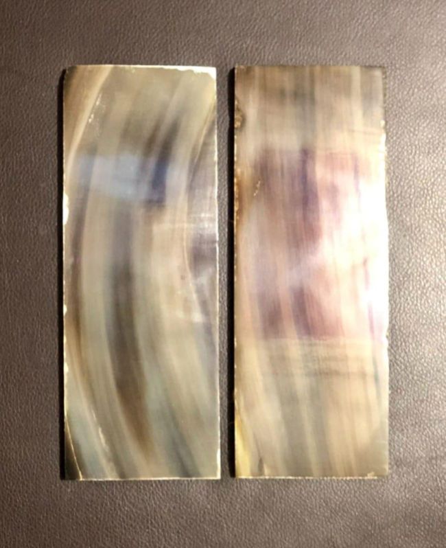 White Buffalo Horn Plate, Size : 160x60x4, 6, 8mm