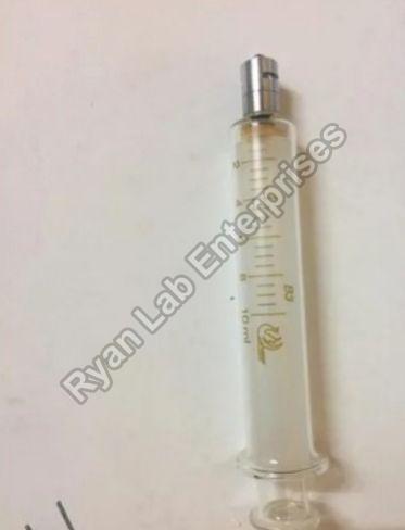 Hypodermic Glass Syringes, Capacity : 10ml