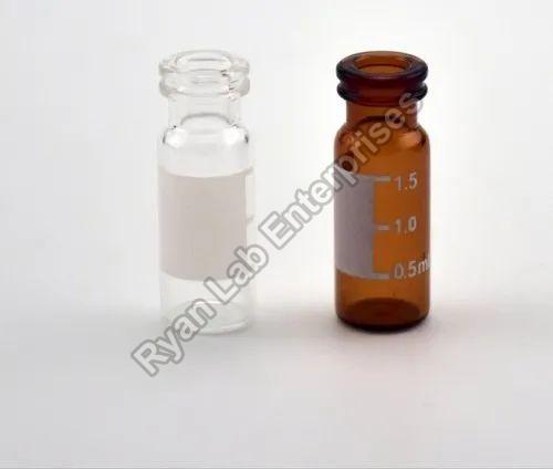 Glass Snap Top Vials, for Laboratory Use, Size : 2 ml