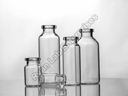 Transparent Glass Tubular Vials, for Laboratory, Capacity : 1ml