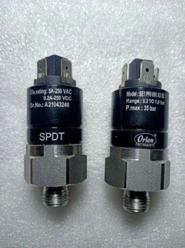 Orion Gas Pressure Switch, Contact System Type : SPDT