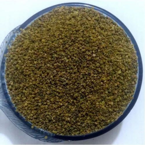 Dark Brown Solid Raw Natural Celery Seeds, for Cooking, Spices, Grade Standard : Food Grade