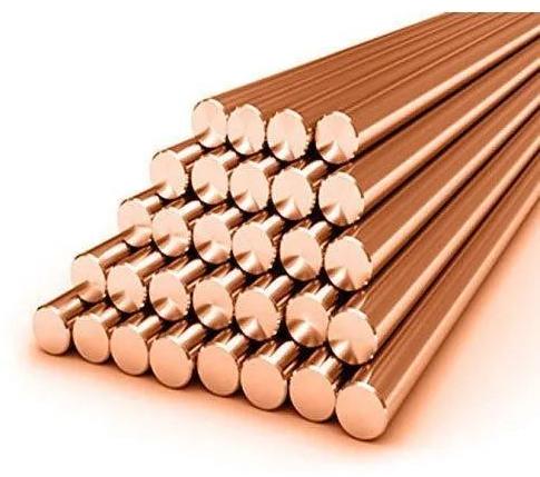 Polished Copper Round Bar, for Industrial, Feature : Corrosion Proof, Excellent Quality, Fine Finishing