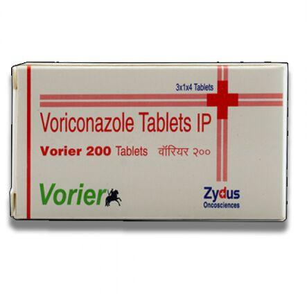 Vorier Tablets, Packaging Size : 4 tablets/strip