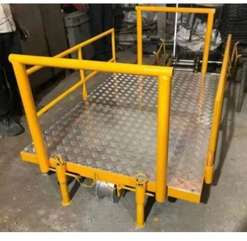 Mild Steel Material Rail Trolley, Capacity : 500 Kg