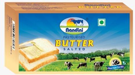 Nandini Butter Salted 500 gms, for Restaurant, Home, Cooking, Packaging Size : 500Gm