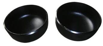 Black Round Ss Carbon Steel Caps, for Construction, Size : Customized