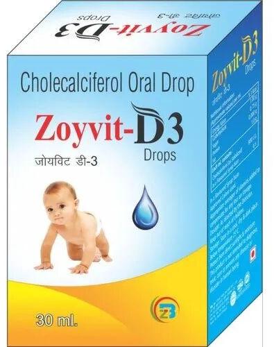 Cholecalciferol Oral Drop, Packaging Size : 30 ml