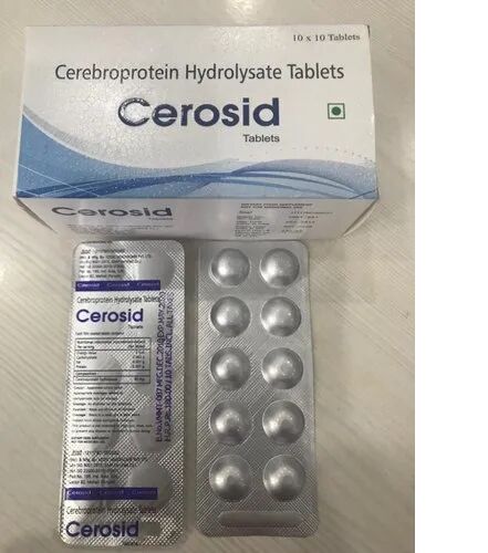 Cerebroprotein Hydrolysate Tablets, Packaging Type : Aluminium-Aluminium