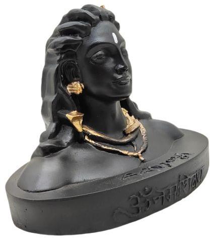 5x6 Inch Black Lord Shiva Statue