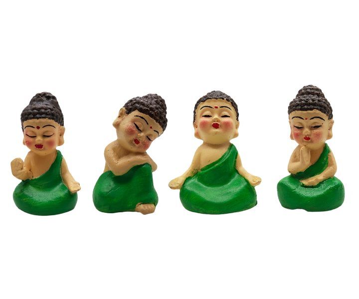 Four Cute Monk Set