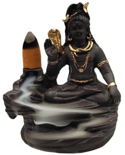 Polished Lord Shiva Floating Smoke, for Home Decoration, Size : 4 inch