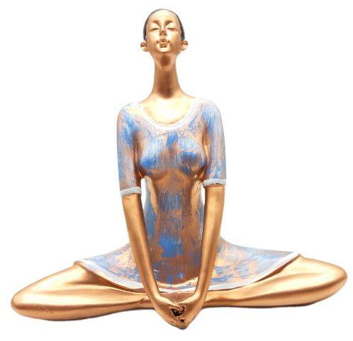 Yoga Lady Statue