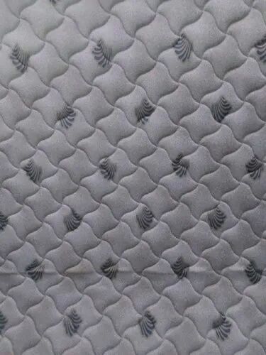 Printed Quilted Fabric, Color : Grey