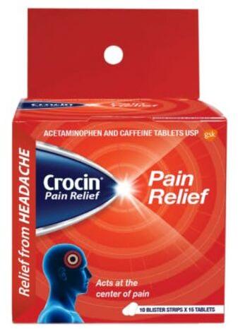 Crocin Pain Relief Tablets