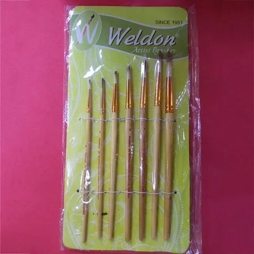 Wooden Artist Brushes