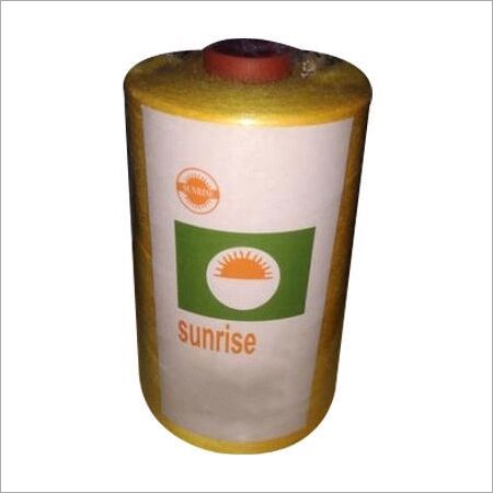 Four Twist Yellow Polyester Thread, for Textile Industry, Packaging Size : 10-15 Pieces