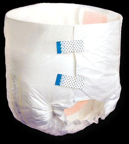 Non Woven Adult Tape Diaper, Color : White