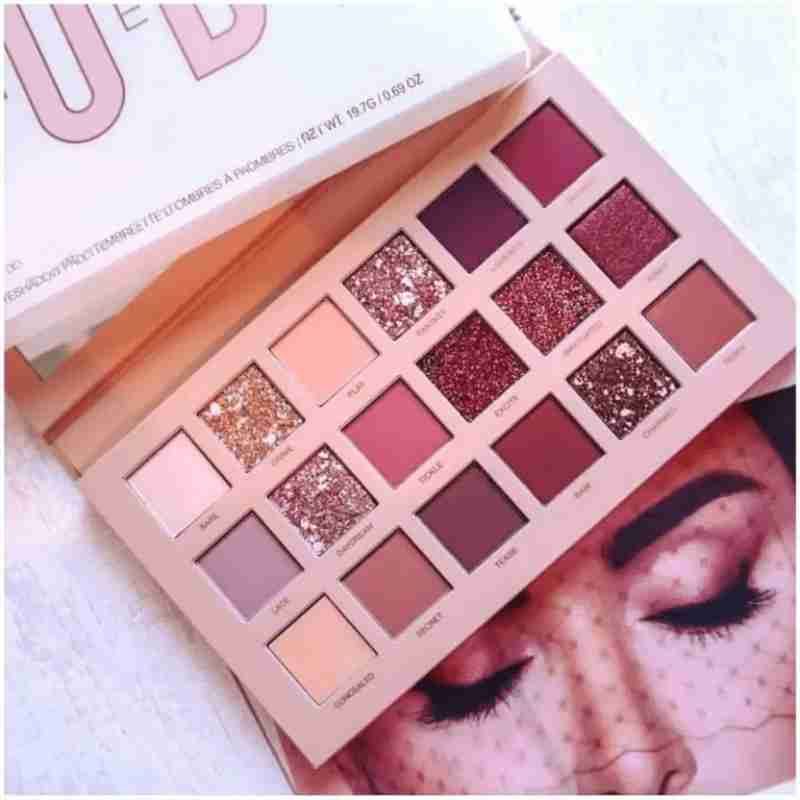 Huda Beauty Eyeshadow, Color : Nude