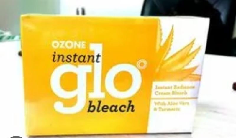 Ozone Instant Glo Bleach Cream, for Skin Care, Packaging Type : Plastic Box