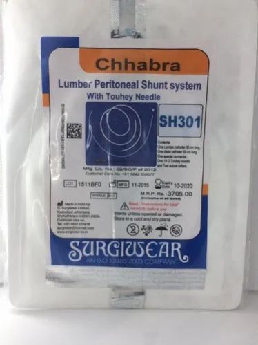 Chhabra Lumbar Peritoneal Shunt System