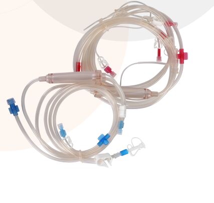 Rubber Hemodialysis Bloodline Tubing Sets, for Clinical Use, Lab Use, Feature : Easy Operate, Good Quality