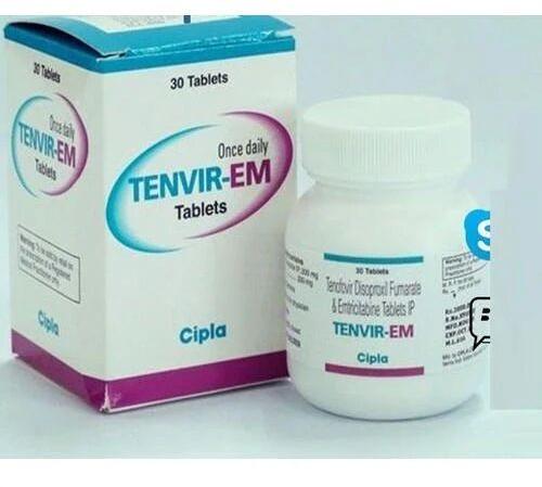 Tenvir EM Tablet, Packaging Size : Bottle