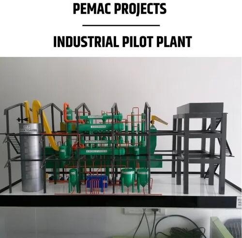Mild Steel Industrial Pilot Plant, Production Capacity : 500-kgs-10 TPD