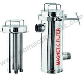 Pemac Projects Stainless Steel Magnetic Filter, for Gas Filtration, Industrial, Oil Filtration