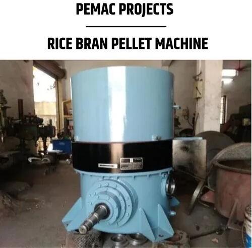 Pemac Projects SS Rice Bran Pellet Machine, Capacity : 10-20 TPH