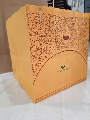 Kraft Paper Cake bag, Size : Customized