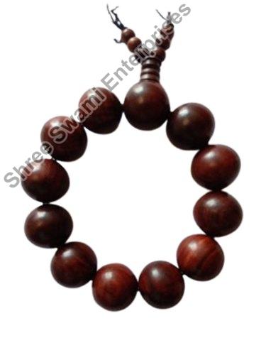  Red Sandalwood Bracelet, Color : Brown