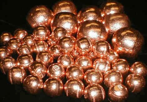 Circular Copper Balls, Color : Brown